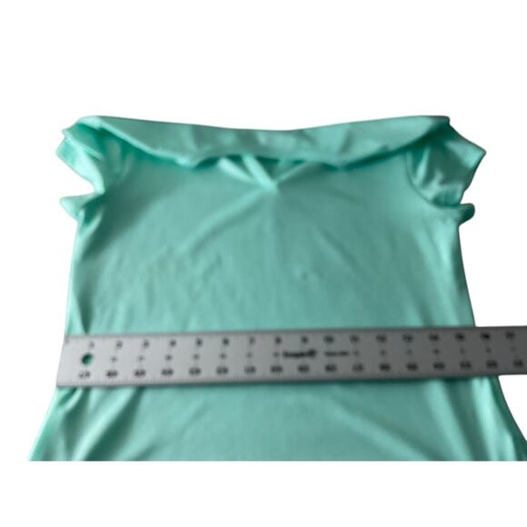 Reel Legends Women's Petite Small PS Mint Green Dress Keep-It-Cool Performance - Picture 5 of 9